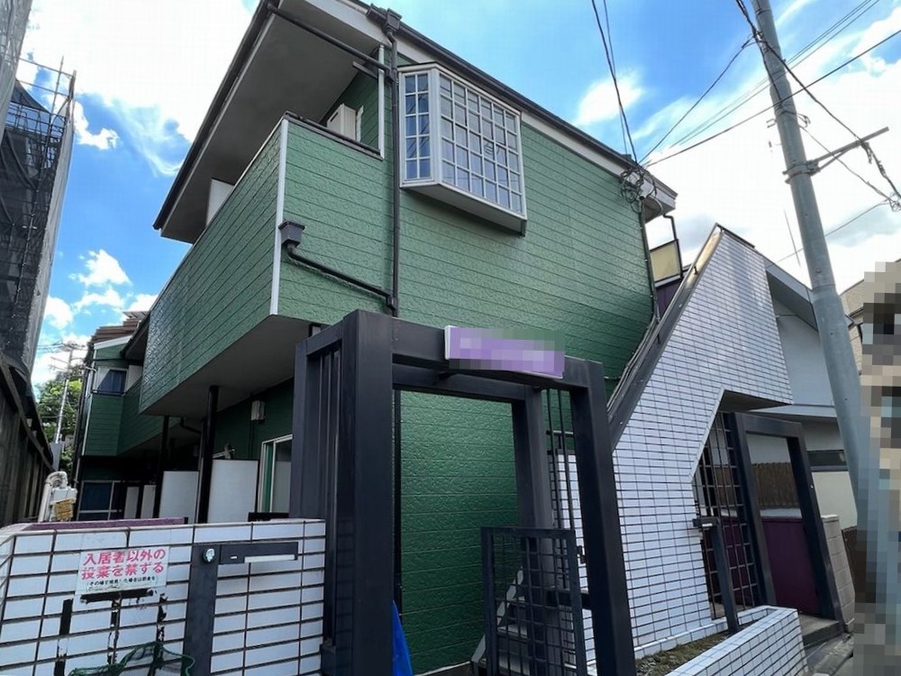 船橋市のリフォーム業者が外壁塗装屋根塗装を行う東京都板橋区のアパート