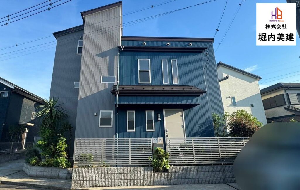 船橋市にある堀内美建が外壁屋根のリフォーム塗装をした船橋市二和西の戸建て住宅