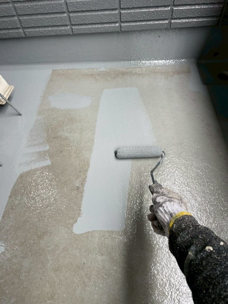ベランダ塗装