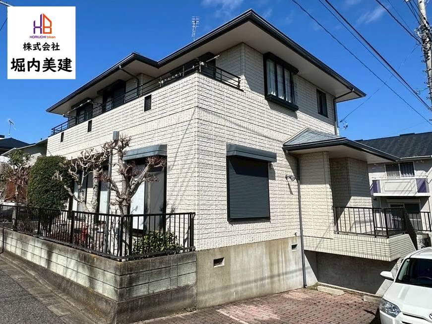船橋市の堀内美建が外壁塗装を施工する千葉市緑区あすみが丘の戸建て住宅