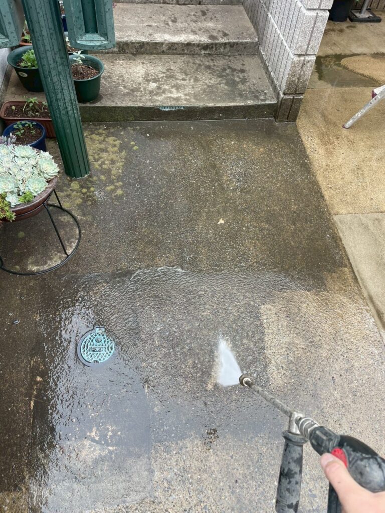 玄関洗浄