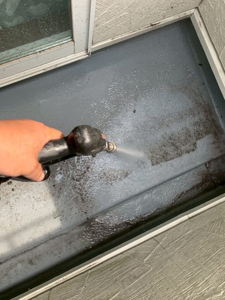 ベランダ洗浄
