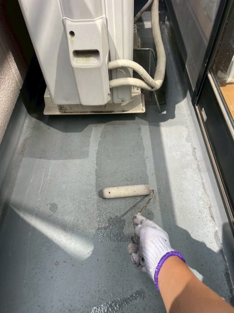 ベランダ塗装