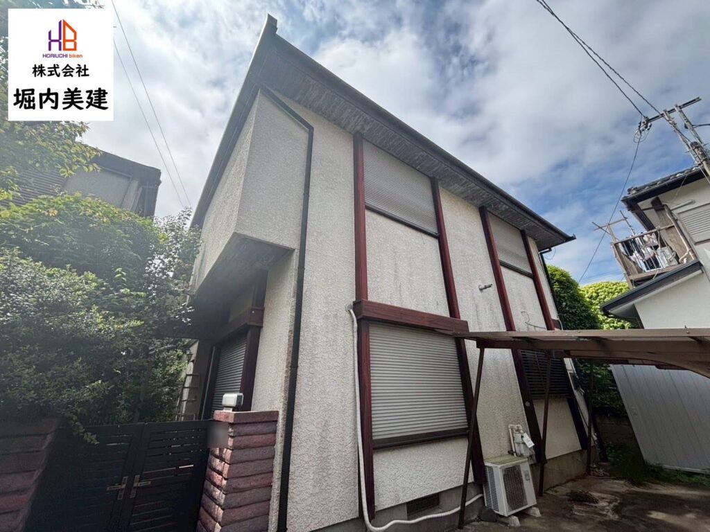 船橋市の堀内美建が外壁塗装を施工する船橋市習志野台の戸建て住宅