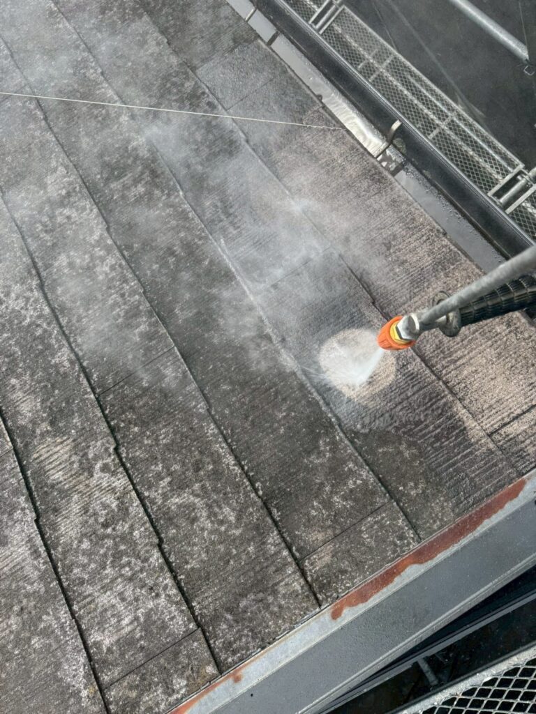 屋根洗浄