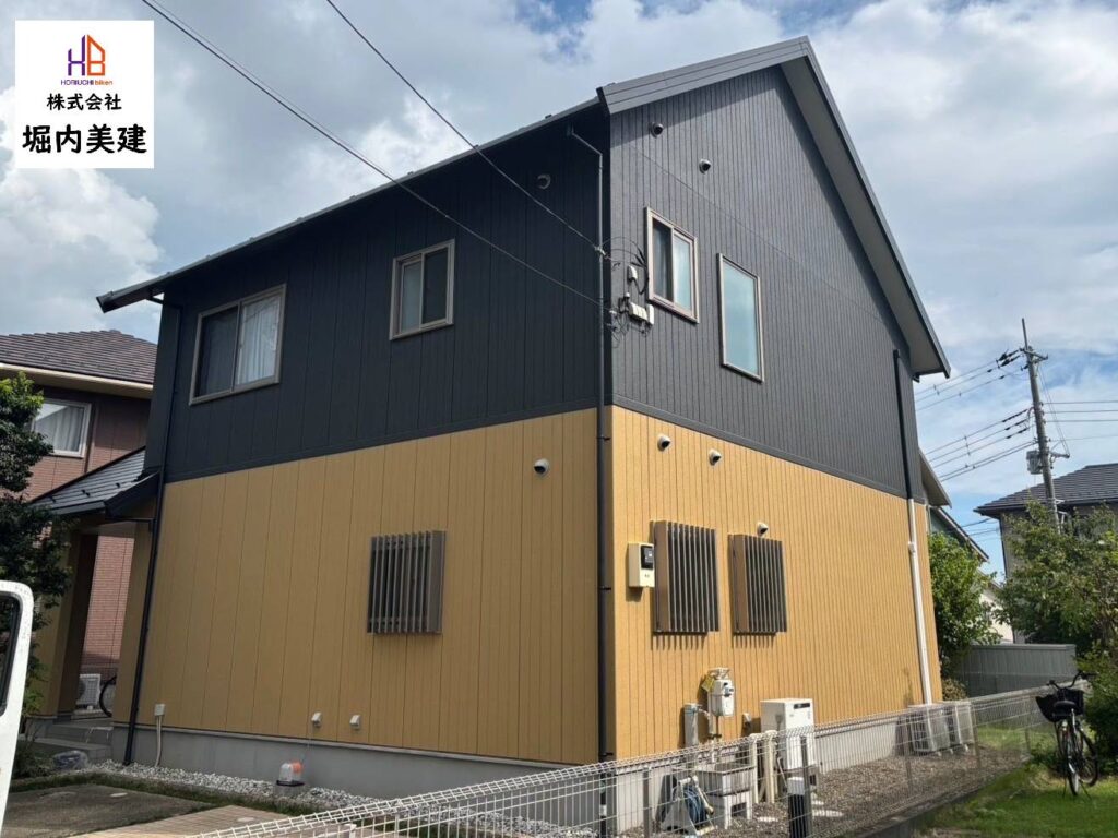 船橋市の堀内美建が外壁塗装を施工する袖ヶ浦市蔵波の戸建て住宅