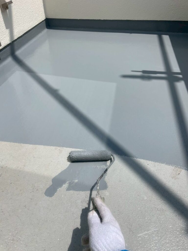 ベランダ塗装