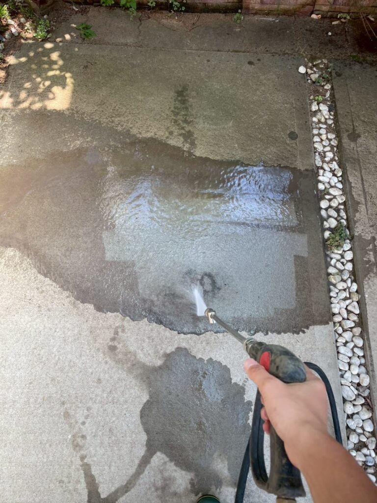 玄関洗浄