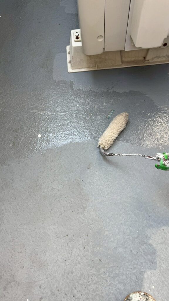 ベランダ塗装