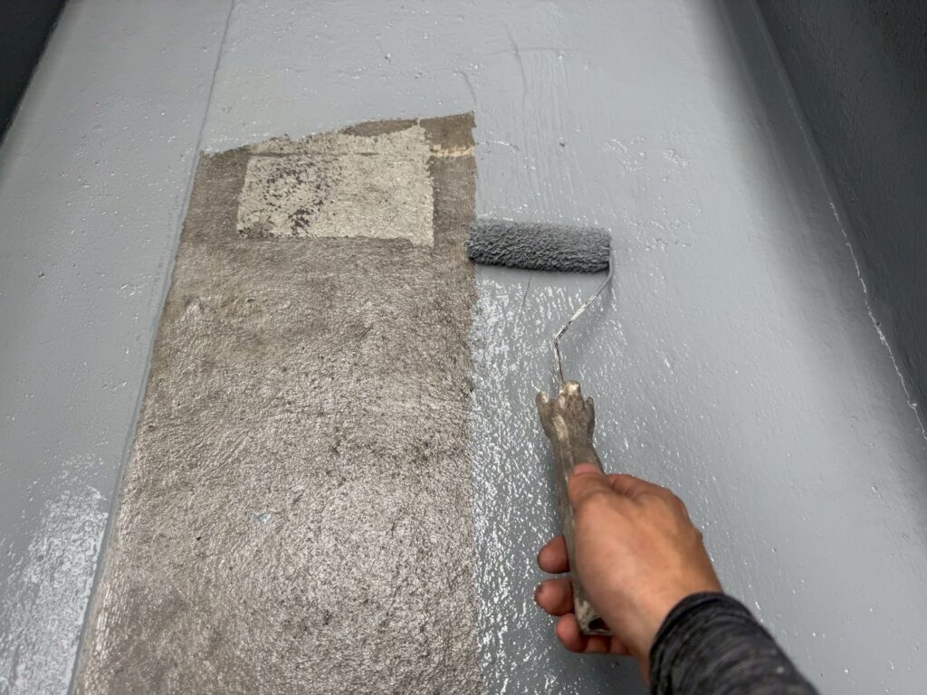 ベランダ塗装