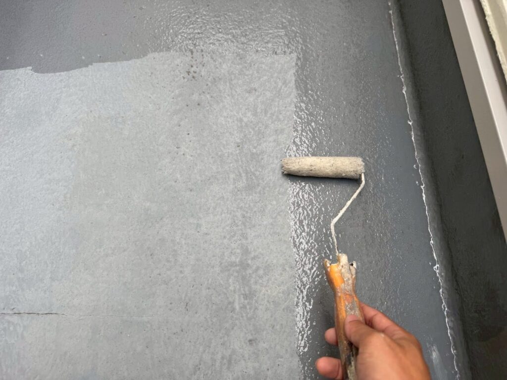 ベランダ塗装