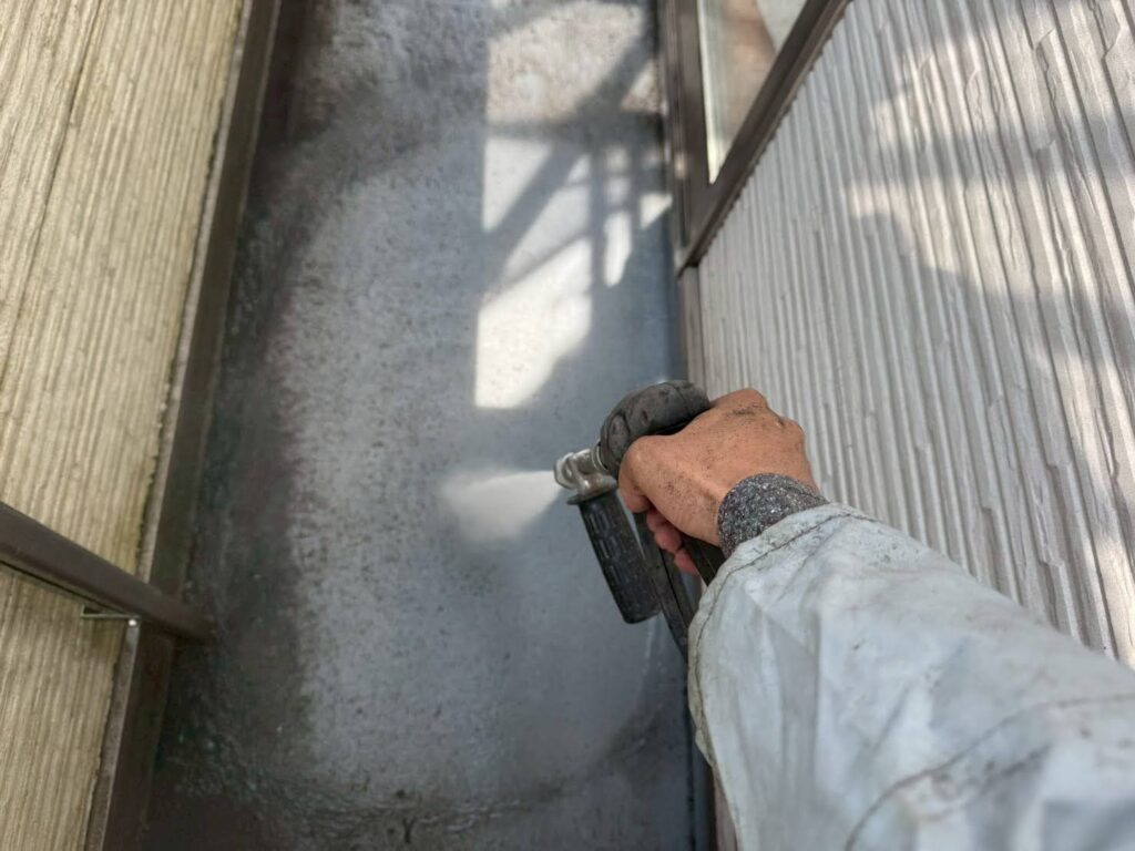 ベランダ洗浄