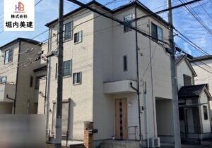 船橋市の堀内美建が外壁塗装を施工する足立区舎人の戸建て住宅