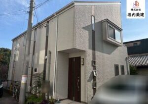 船橋市の堀内美建が外壁塗装を施工する松戸市岩瀬の戸建て住宅