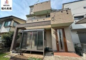 船橋市の堀内美建が外壁塗装を施工する船橋市習志野台の戸建て住宅