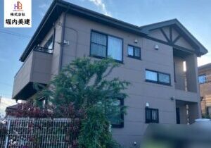 船橋市の堀内美建が外壁塗装を施工する野田市山崎の戸建て住宅