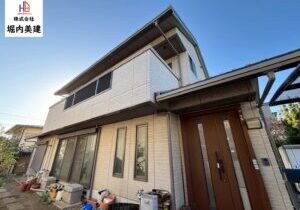 船橋市の堀内美建が外壁塗装を施工する船橋市ア習志野台の戸建て住宅