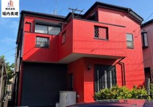 船橋市の堀内美建が外壁塗装を施工する八千代市大和田新田の戸建て住宅