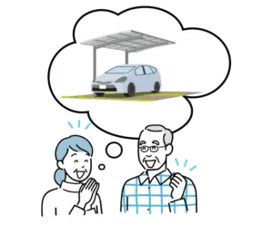 カーポートを取り付けたい人達