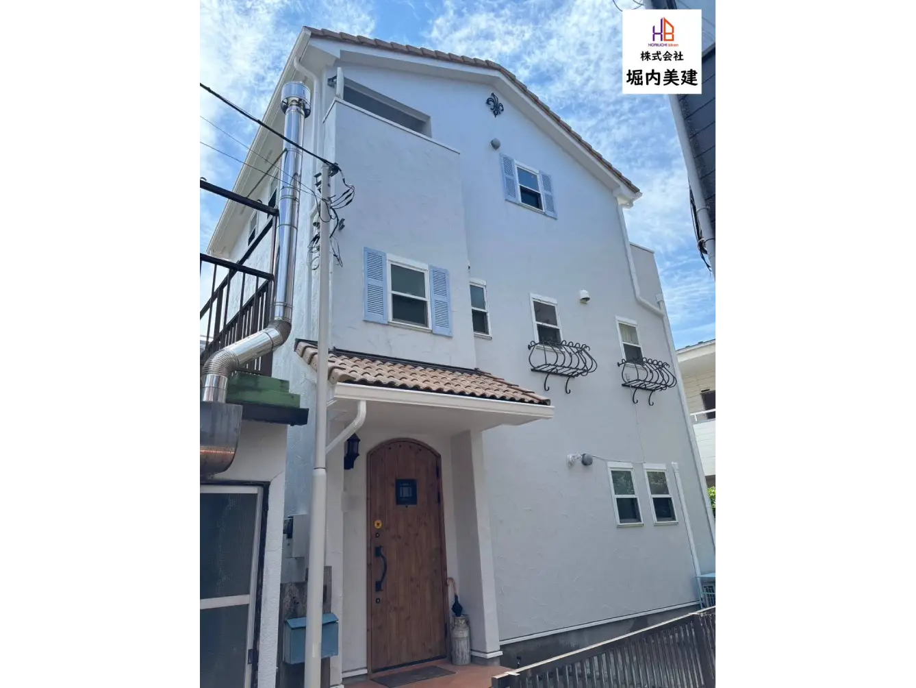 【足立区東和】ナチュラル＆エレガントな外壁塗装