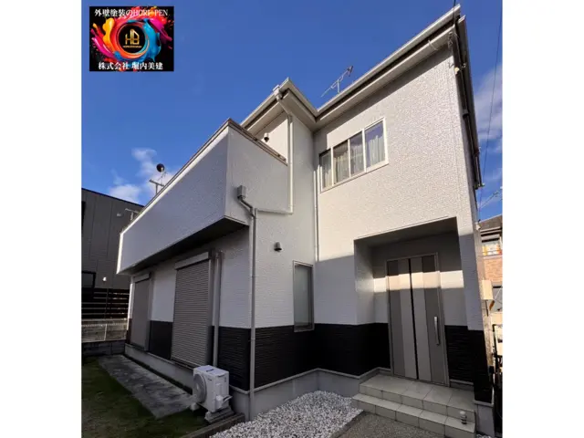 【船橋市習志野台】ホワイト×ブラックでモダンで洗練された雰囲気に